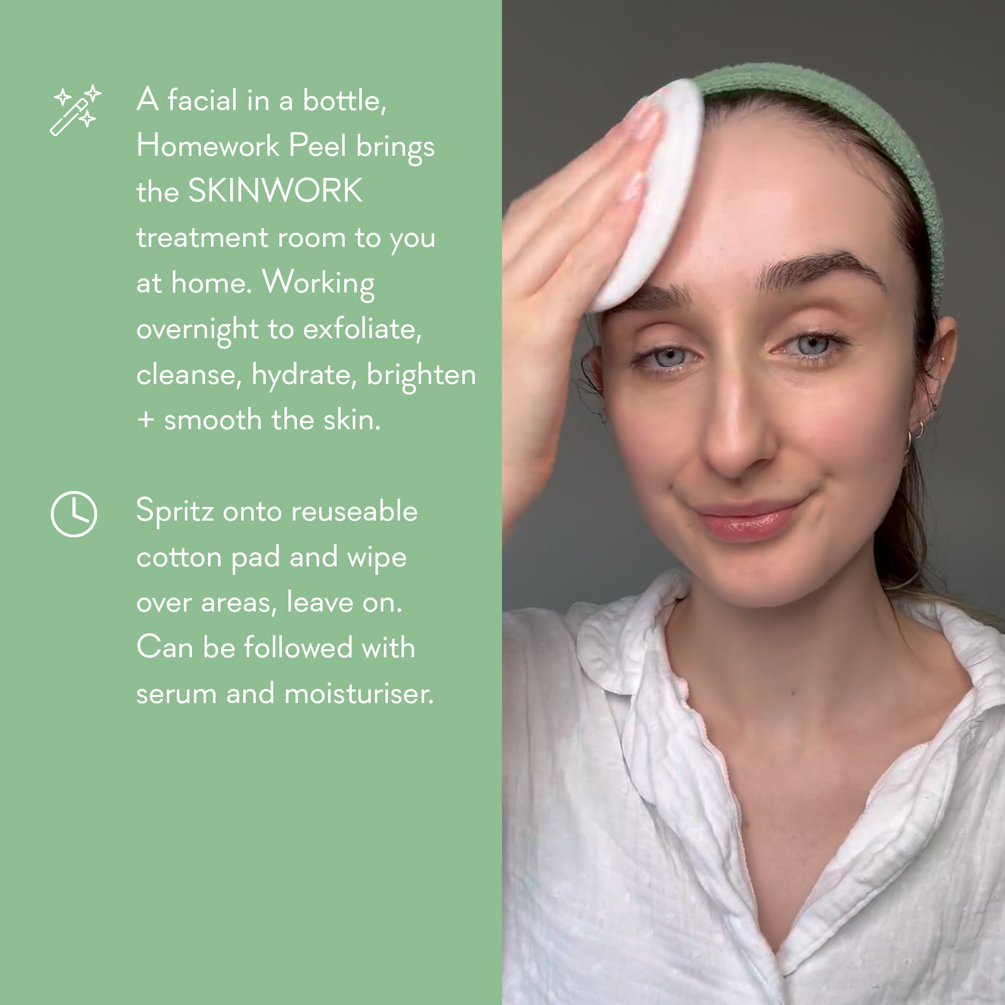 HOMEWORK AHA BHA Exfoliating Peel 125ml